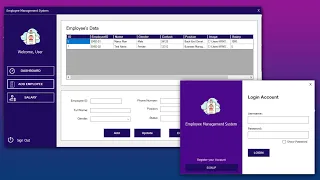 C# Full Tutorial - Employee Management System with Source Code