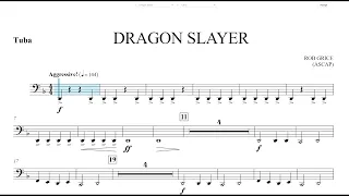 Dragon Slayer (Rob Grice) Tuba Play Along