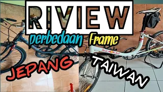 Perbedaan FRAME/BATANGAN//MINION/MINITREK //JEPANG OR TAIWAN.