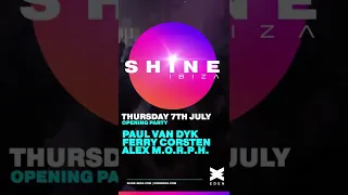 SHINE Ibiza at Club Eden - every #TranceThursday in Ibiza