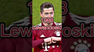 Best player born every year #edit #football #viral