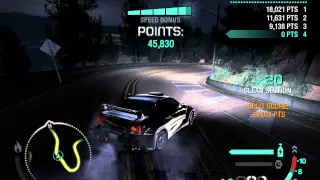 Need for Speed Carbon flawless Gold Valley Run canyon drift