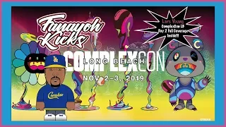 ComplexCon Long Beach 2019 Day 2 "Full Coverage" Vlog!!! (Inside)