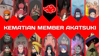 Urutan Kematian Semua Member Akatsuki | Naruto #naruto