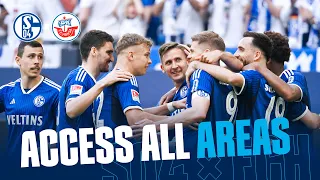 Access ALL AREAS I HEIMSIEG im letzten Heimspiel 2023/2024 I FC Schalke 04 - Hansa Rostock 2:1