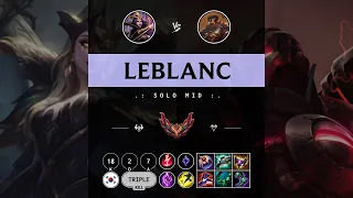 LeBlanc Mid vs Viktor - KR Grandmaster Patch 14.10