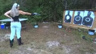 500 Smith & Wesson VS TEXAS TOMATOES Teri LaFaye Pistol Poet  SHOOTING ONE HANDED TEXAS GAL