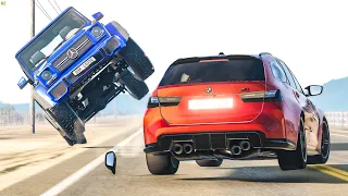 Extreme Car Crashes Compilation #254 - BeamNG Drive | CRASHdriven