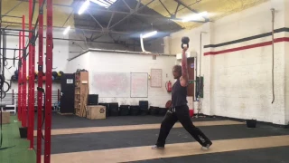 Split jerk assistance exercises