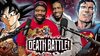 "Reacting to Goku VS Superman 3 | DEATH BATTLE"