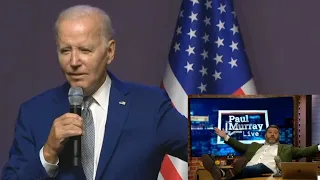 ‘Are you okay?’: Paul Murray reacts to Joe Biden’s press conference blunder