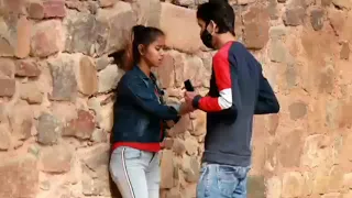 kissing prank on girlfriend 😘 kiss day special(prank in India)