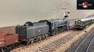 9F Awaiting Path into Yard