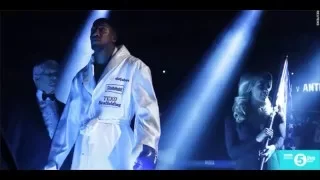 Anthony Joshua Ring Walk Music + Radio 5 live v Charles Martin