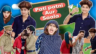 PATI PATNI AUR saala 😂 | Jaanvi patel | Gulshan kalra