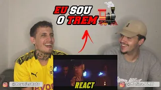 MC CABELINHO - EU SOU O TREM ft. FILIPE RET e L7NNON (prod. DALLASS) - Reação e Papo Reto