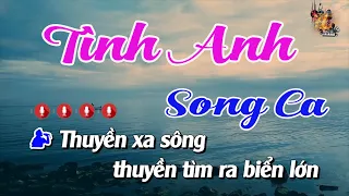 Karaoke Tình Anh Song Ca | Nhạc Sống Nguyễn Linh