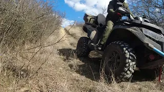 Tgb blade 600 ltx on a bumpy road