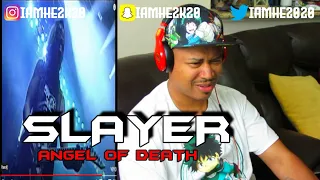 SLAYER -ANGEL OF DEATH * HE REACTS*