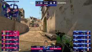 FAIL Smoke in the window on MIRAGE from HONDA  Match FURIA vs G2  BLAST Premier Global Final 2020