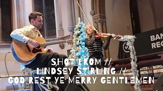 SHOT FROM // LINDSEY STIRLING // GOD REST YE MERRY GENTLEMEN // LIVE AT ST JOHN'S CHURCH, KINGSTON