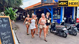 🌊 Bali's Majestic Sunset Walk - 2024 🇮🇩 Walking Tour in Canggu [4K HDR]