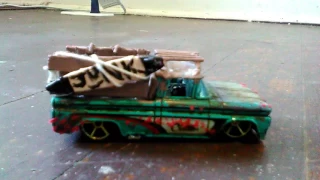 Hot wheelS (Custom) '62 Chevy patina "Junk Hauler"