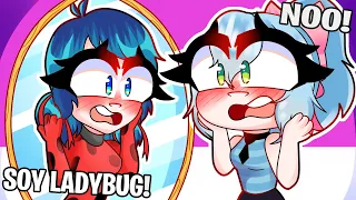 ¡ME CONVIERTO EN LADYBUG POR 1 DÍA EN MINECRAFT!😱🤣¿COMO PASO?😲 SRTACATANA MINECRAFT ROLEPLAY