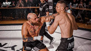 30 SEC. T.KO | RABIEGA vs R. STOLL | BAREKNUCKLE BOXING | NMF 6