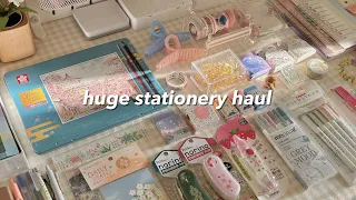 a huge back to school stationery haul 🍨 | w/ stationery pal