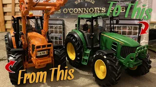 Converting  Wiking John Deere 7430 To 6930 (Tutorial)