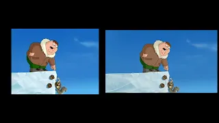 Fullscreen vs Widescreen (Family Guy My Nuts)