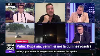 Adrian Cioroianu: Mizăm pe reținerea rușilor. Ar crea o problemă cu NATO