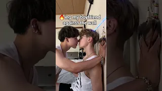 🔥ing my boyfriend against the wall 🥵 hot BL compilation 💋 #bl #gay #couple
