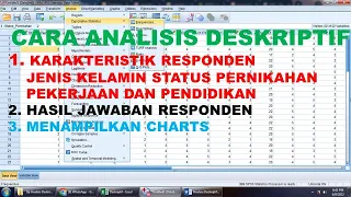 CARA ANALISIS DESKRIPTIF KARAKTERISTIK RESPONDEN DAN JAWABAN RESPONDEN/KUESIONER