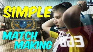 S1MPLE 42 KILLS ON DUST2 | MATCHMAKING | 2017.04.21.