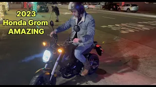 Buying a Brand New 2023 Honda Grom + First Ride and Initial Impression