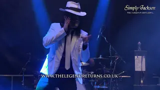 Simply Jackson : Number One Michael Jackson Tribute Act Chepstow Castle 2018  Smooth Criminal