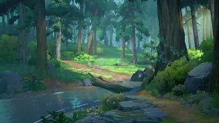 relaxing forest ~ lofi to relax/study