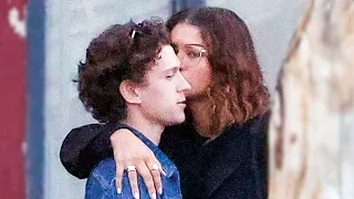 10 Times Tom Holland And Zendaya Were Caught Kissing In Public