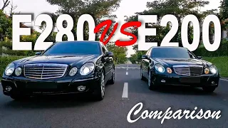 REVIEW Singkat Perbedaan Mercedes Benz W211 E280 7G & E200 Kompresor. Sebelum beli wajib nonton!