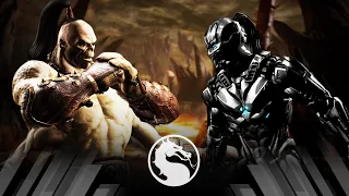 Mortal Kombat X - Goro Vs Triborg (Smoke) (Very Hard)