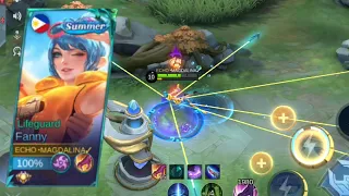 FANNY LIFE GUARD SKIN SIMPLE GAMEPLAY - MLBB