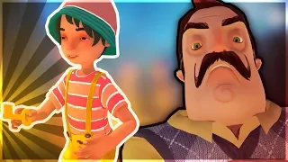 ДЕТИ ДЕРЖАЛИСЬ ДО ПОСЛЕДНЕГО! СЕКРЕТНЫЙ СОСЕД НЕ СМОГ МЕНЯ ПОЙМАТЬ! - secret neighbor