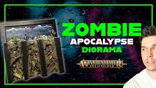 How to make a ZOMBIE diorama using Warhammer miniatures