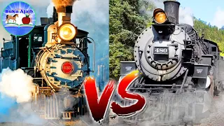 Kereta Uap Denver and Rio Grande 425 Vs Durango and Silverton 480 | Sekilas Info | Buku Ajaib