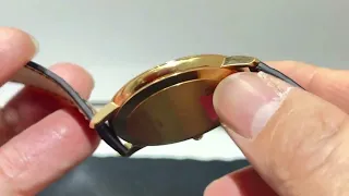 簡約耐看￼18k RG 江詩丹頓vacheron constantin patrimony hand winding