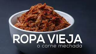 Ropa Vieja o Carne Mechada - Paso a Paso