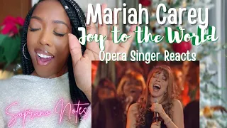 Opera Singer Reacts to Mariah Carey Joy to the World | Performance Analysis |