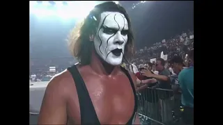 WCW Nitro Sting & Goldberg Confronts Sid Vicious & Rick Steiner